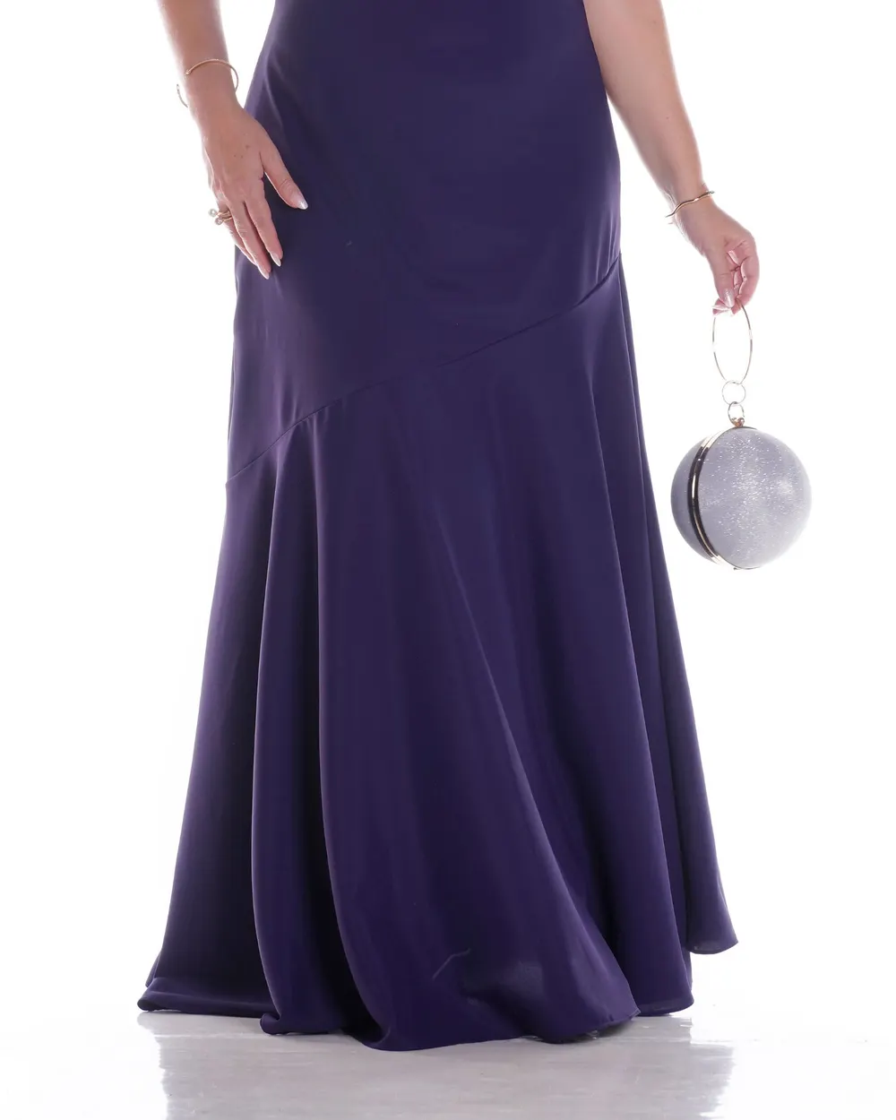 vestido cava americana longo azul Marinho
